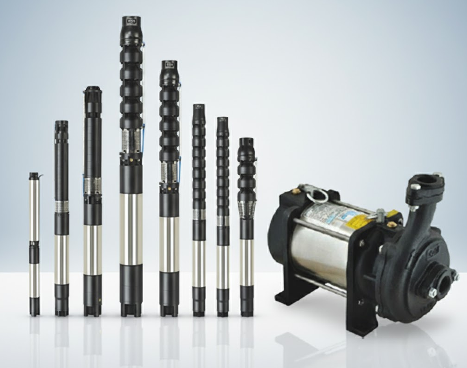 Borewell pump selection